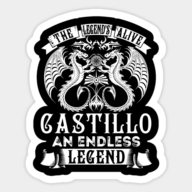 CASTILLO Sticker by Carmelia